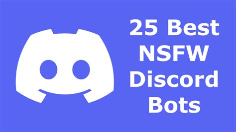 best nsfw discord bots|Discord servers tagged with nsfw